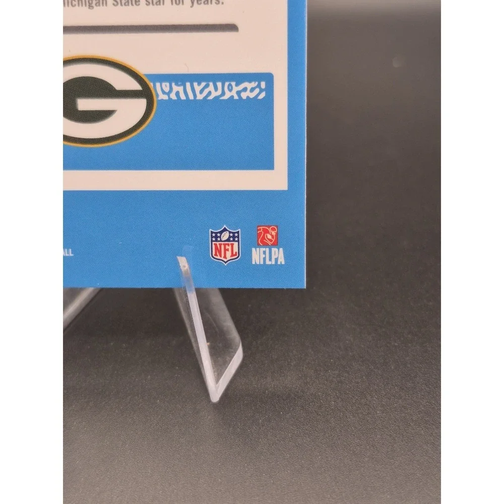 Jayden Reed 2023 Donruss Optic Blue Star Emoji SSP Rated Rookie Packers #239